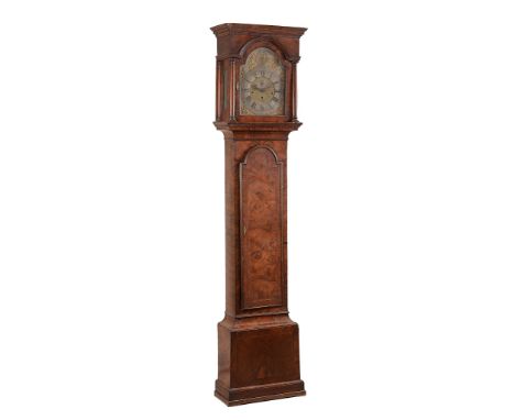 A George II walnut quarter-chiming eight-day longcase clock John Richardson   A George II walnut quarter-chiming eight-day lo