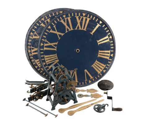 An early Victorian cast iron small turret timepiece J   An early Victorian cast iron small turret timepiece J. Newland, Alton