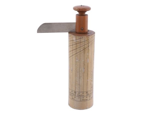 A rare French portable pillar sundial Henry Robert, Paris   A rare French portable pillar sundial Henry Robert, Paris, early 