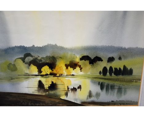 Roy Davenport, watercolour, a companion print, The Visit Returned, print after Picasso, etc.