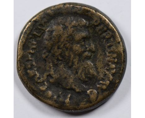 Rome AD193 Sestertius of Partinax, VG