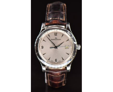 Jaeger LeCoultre Master Control Date gentleman's automatic wristwatch ref. 147.8.37S with date aperture, luminous hands and h