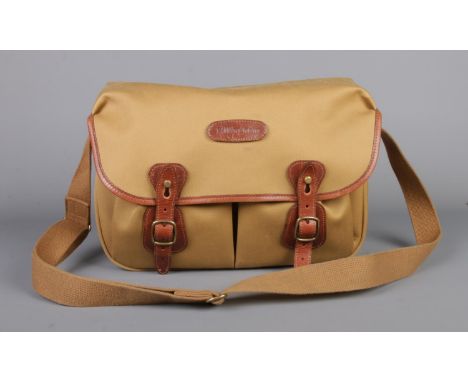 A Billingham Hadley Small Camera Bag, marked internally as 'Hadley K/Tan Batch:14905'ApproxHx26cmWx38cmDx14cm
