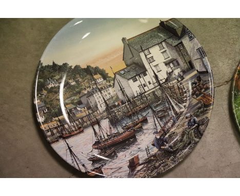 Twenty Four Collectors Plates including Royal Worcester Children of the Week and One Glorious Summer