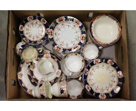 Early 20th century Imari Coloured Part Tea Service