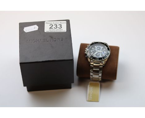 Boxed Michael Kors Chronograph Watch