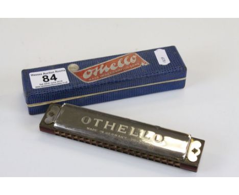 Cased Othello Harmonica