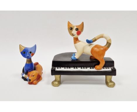 Two Goebel models&nbsp;by Rosina Wachtmeister,&nbsp;'Piano-Forte' and 'Bella + Oskar',&nbsp;factory marks to base (2)