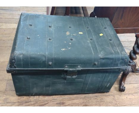 Unrestored Antique Louis Vuitton shoe trunk - Pinth Vintage Luggage