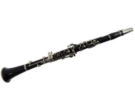 A Boosey &amp; Hawkes Marlborough clarinet, in fitted case, etc. 