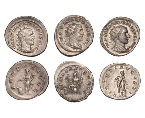 Gordian III (238-244), Antoninianus, 241-3, radiate, draped and cuirassed bust right, rev. Hercules, standing right, resting 