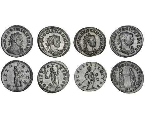 Tacitus (275-276), Antoninianus, Ticinum, 275-6, radiate, draped and cuirassed bust right, rev. Tacitus, standing right, clas