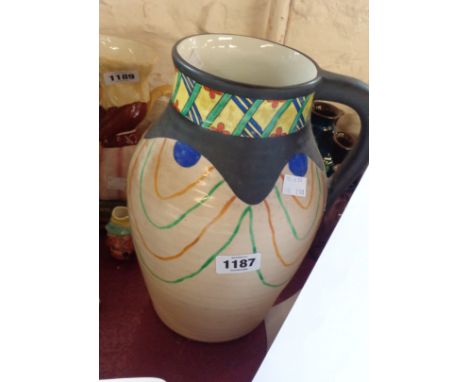 A large Art Deco Wilkinson pottery jug