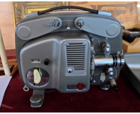 A Bolex 18-5 portable projector