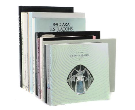 15 Bücher | René Lalique &amp; FlakonsY. Brunhammer, Baccarat - Les flacons a parfum - The perfume bottles, Addor, 1986 u. a.