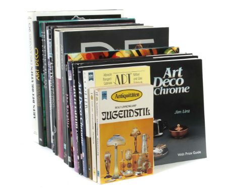 15 Bücher | Art Déco &amp; BakelitY. Brunhammer, Art Decoratifs Des Annees 20, Regard, 1991 u. a.; Millman/Dwyer, Art Deco Li