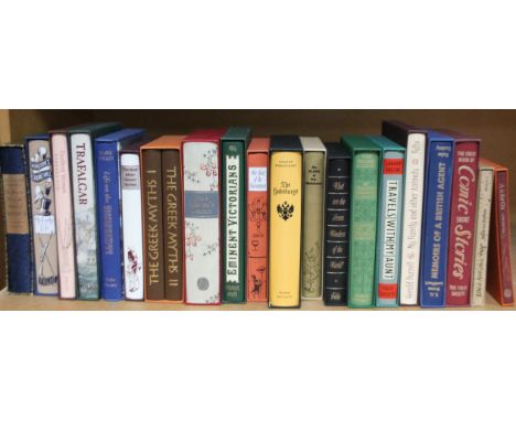 Various Folio Society books, in slip cases, to include Trafalgar, Pim (Barbara) Excellent Women, etc. (a quantity)
