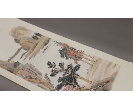A Chinese scroll