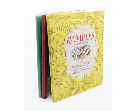 Blyton, Enid. Rumble and Chuff, illustrated by David Walsh, published by Juvenile Productions Ltd, 1958, illustrated paper bo