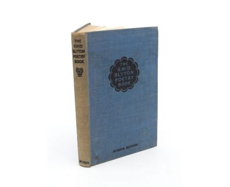 Blyton, Enid. SIGNED COPY. The Enid Blyton Poetry Book, 96 poems for 12 months of the year, published by Methuen &amp; Co, 2n