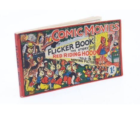 Blyton, Enid. SIGNED COPY. Comic Movies Flicker Book. The Story of Red Riding Hood told in moving pictures, published by Book