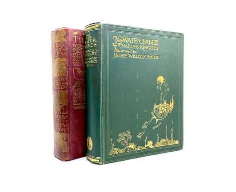 Kingsley, Charles. The Water Babies, illustrated by Jessie Wilcox Smith, c. 1929, 12 tipped-in colour plates, tinted vignette