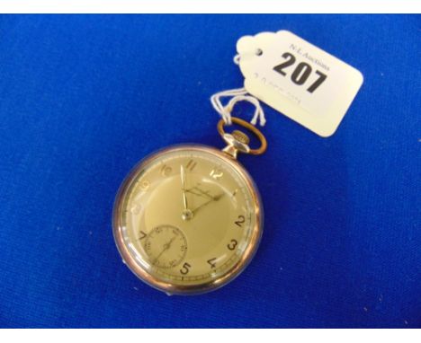 An Artdeco Junghans pocket watch