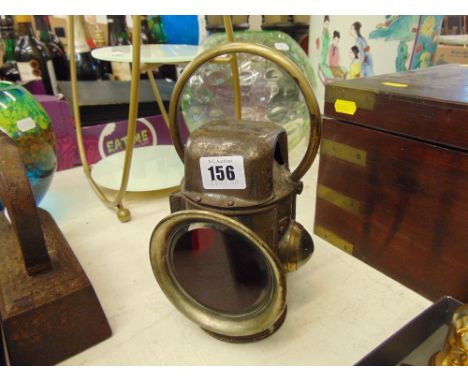 An antique 18th century car light