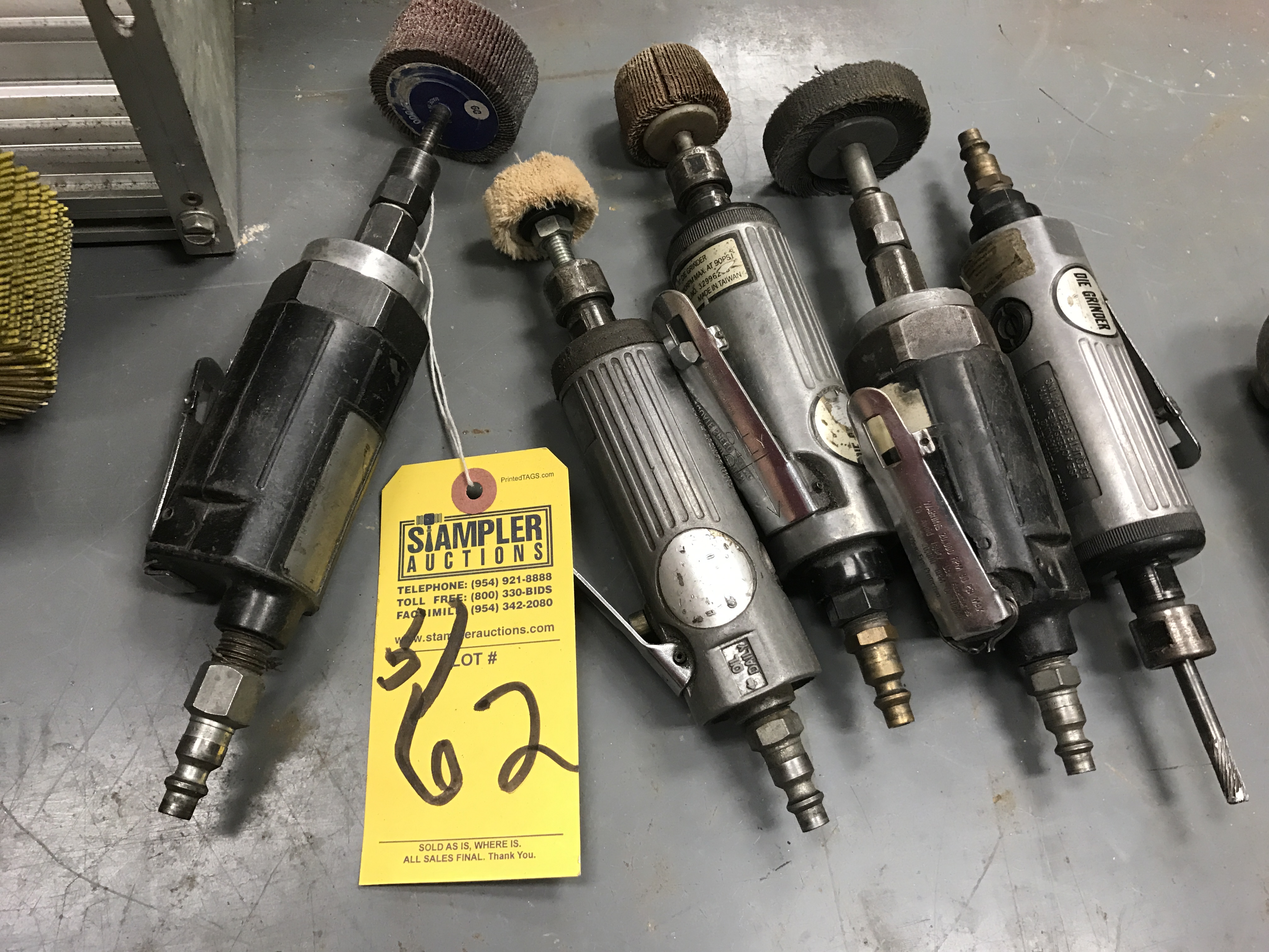 ASSORTED DIE GRINDERS