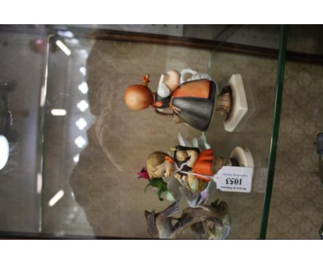 including a Hummel figure and other assorted porcelain