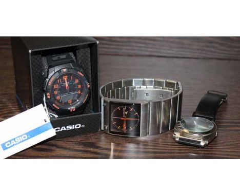 CASIO WATCH AND TWO OTHERS