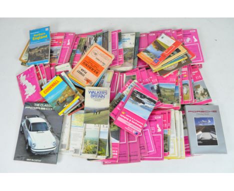 A collection of assorted maps, most being Ordnance survey, including Taunton &amp; Lyme Regis, Anglesey, Brighton and more