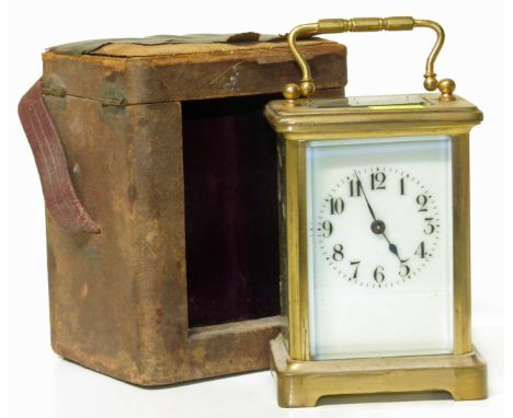 Single train carriage clock with case Condition reports are not availabe for our Interiors Sales.