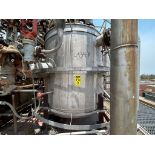 Vertical Tank in Stainless Steel 304L, 1.5m x 1.5m, Capacity 3.1 M3. / Tanque Vertical en Acero Ino