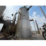 Vertical Tank in Stainless Steel 316, 2.0m X 3.2m, Capacity 8.8 M3 with Sight Glass, Level Transmit
