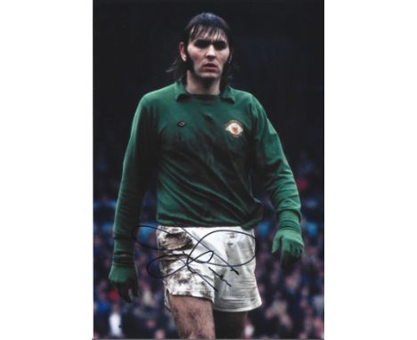 Jimmy Rimmer signed Manchester United 12x8 colour photo. John James Rimmer (born 10 February 1948) is an English former footb