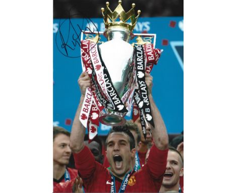 Robin Van Persie signed Manchester United 12x8 colour photo. Robin van Persie ( born 6 August 1983) is a Dutch football coach