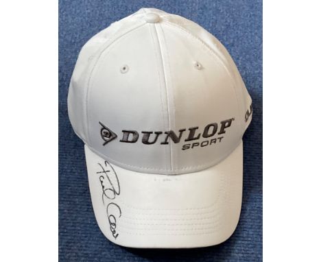 Paul Lawrie signed Dunlop Sport golf cap. Paul Stewart Lawrie OBE (born 1 January 1969) is a Scottish professional golfer who