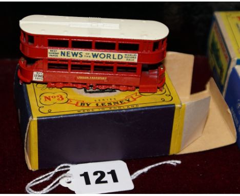 Matchbox Models of Yesteryear no.3 scale model E Class tramcar in original box