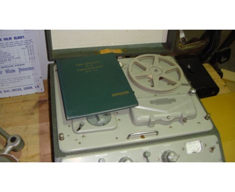Vintage Ferrograph Series 420 with manual