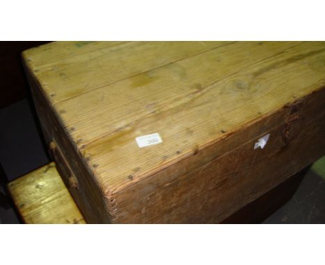 Vintage pine trunk