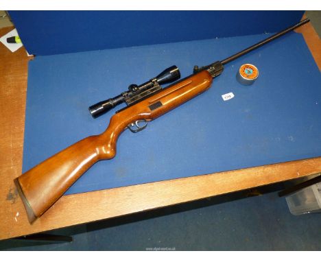 **COLLECTION ONLY**  A Weihrauch HW35 break-action cocking 5.5 mm / .22 calibre Air Rifle fitted with an Apollo 4 x 40 waterp