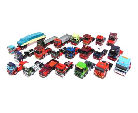 ASSORTED 1/50 SCALE DIECAST MODEL COMMERCIAL VEHICLES  comprising Corgi Classics, Code 3 and special commission conversions (
