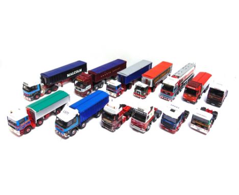 ASSORTED 1/50 SCALE DIECAST MODEL COMMERCIAL VEHICLES  comprising Corgi Classics, Code 3 and special commission conversions (