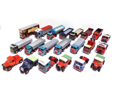 ASSORTED 1/50 SCALE DIECAST MODEL COMMERCIAL VEHICLES  comprising Corgi Classics, Code 3 and special commission conversions (