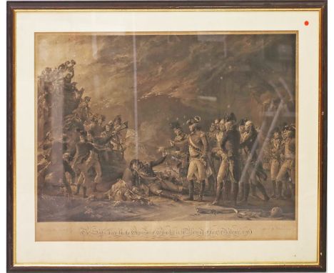 Sharp, William (1749-1824) "The Sortie Made by the Garrison of Gibraltar in the Morning of the 27th. November 1785". Stich (A