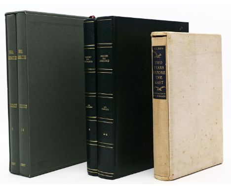 5 Bücher: a) Stalkartt, M.: "Naval Architecture". Faksimile Nachdruck der Ausgabe von 1781 aus dem Jahr 1991. 2 Bände. Ex. 16