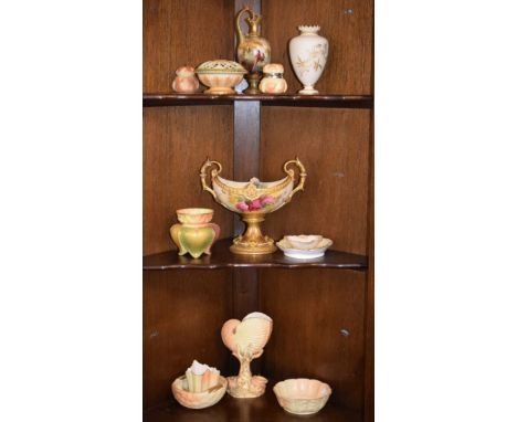 Collection of Royal Worcester and other Worcester porcelain   Condition: 