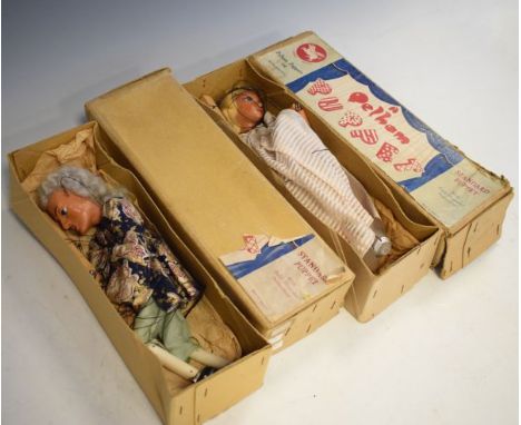 Two vintage Pelham puppets - Cinderella and Prince Charming   Condition: 