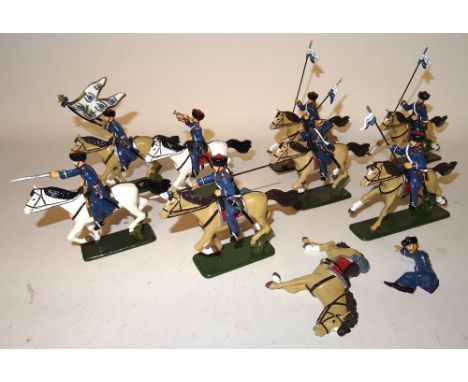 * Frontline Figures gloss series Battle of Balaklava - Russian 1st Ural Cossacks (sent in pursuit of the retiring Light Briga